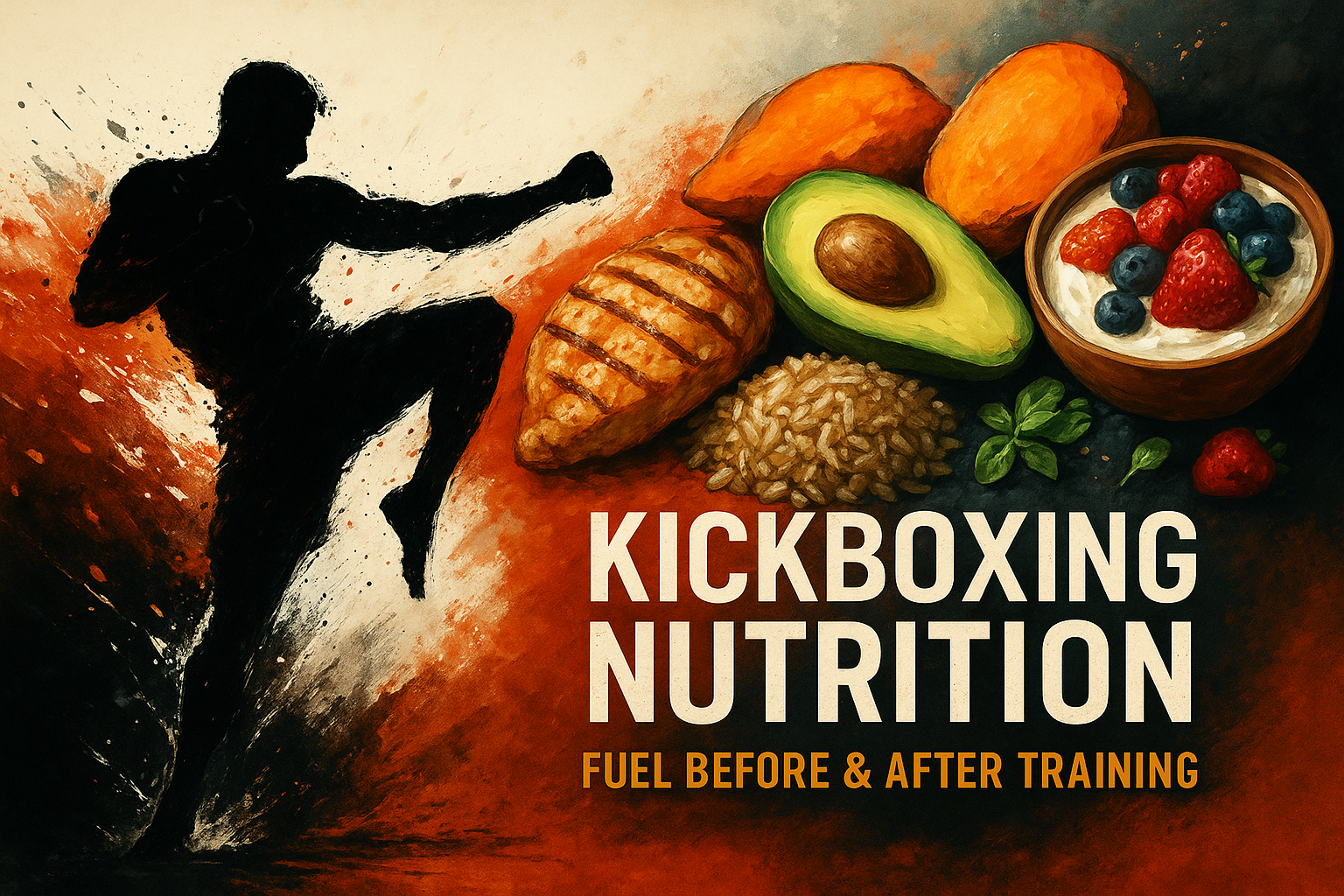 Kickboxing Nutrition - What to eat before and after a workout.